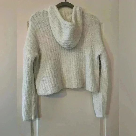 SO Brand White Hooded Sweater SZ XS - Picture 6 of 7